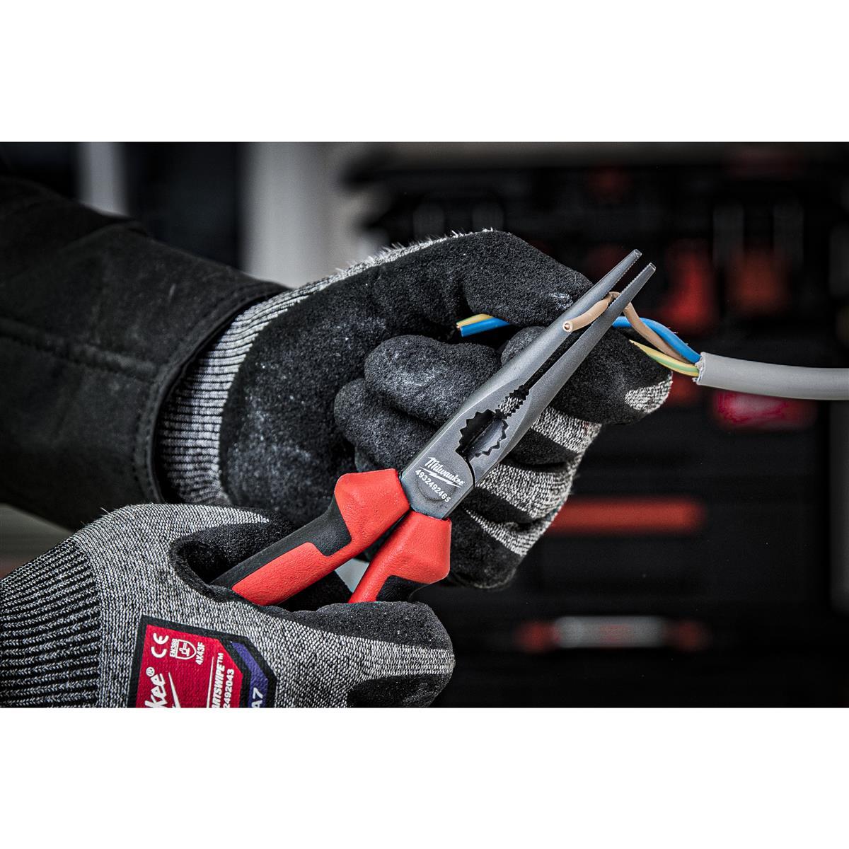 Milwaukee Langbeck-Rundzange 4932492466