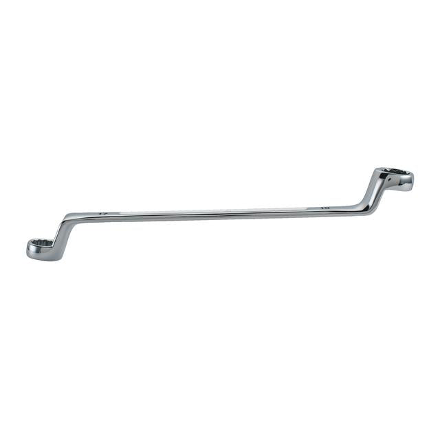 Clé à double anneau Milwaukee. coudé 17x19 mm 4932492746