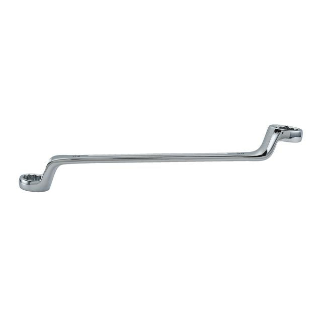 Clé à double anneau Milwaukee. coudé 24x26 mm 4932492752