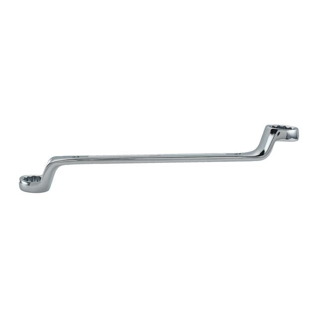 Clé à double anneau Milwaukee. coudé 24x27 mm 4932492753