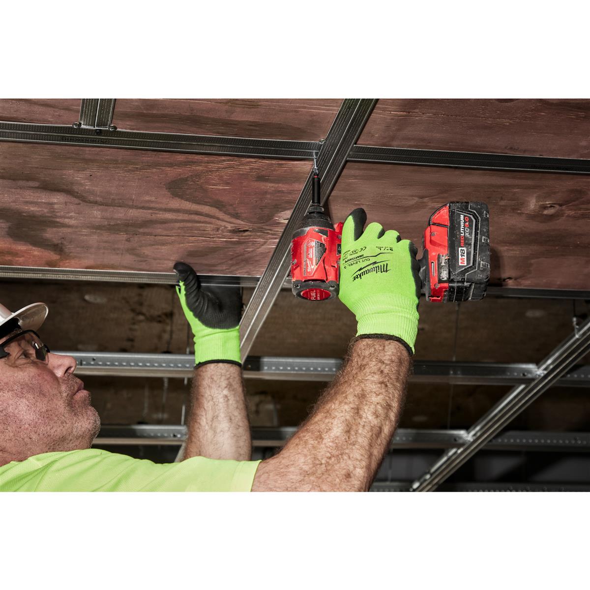 Milwaukee Schnittschutzhandschuhe Schnittschutzhands.Kl.C 11/XXL HiVis(12) 4932492922