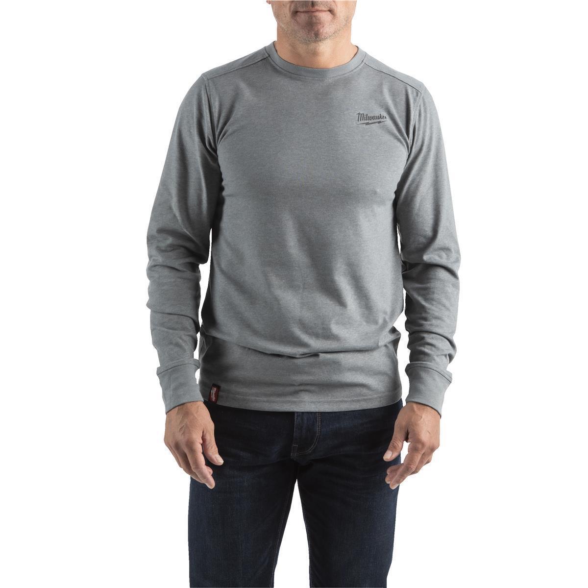 Milwaukee Hybrid-Langarm-Shirt HTLSGR-XL 4932492991