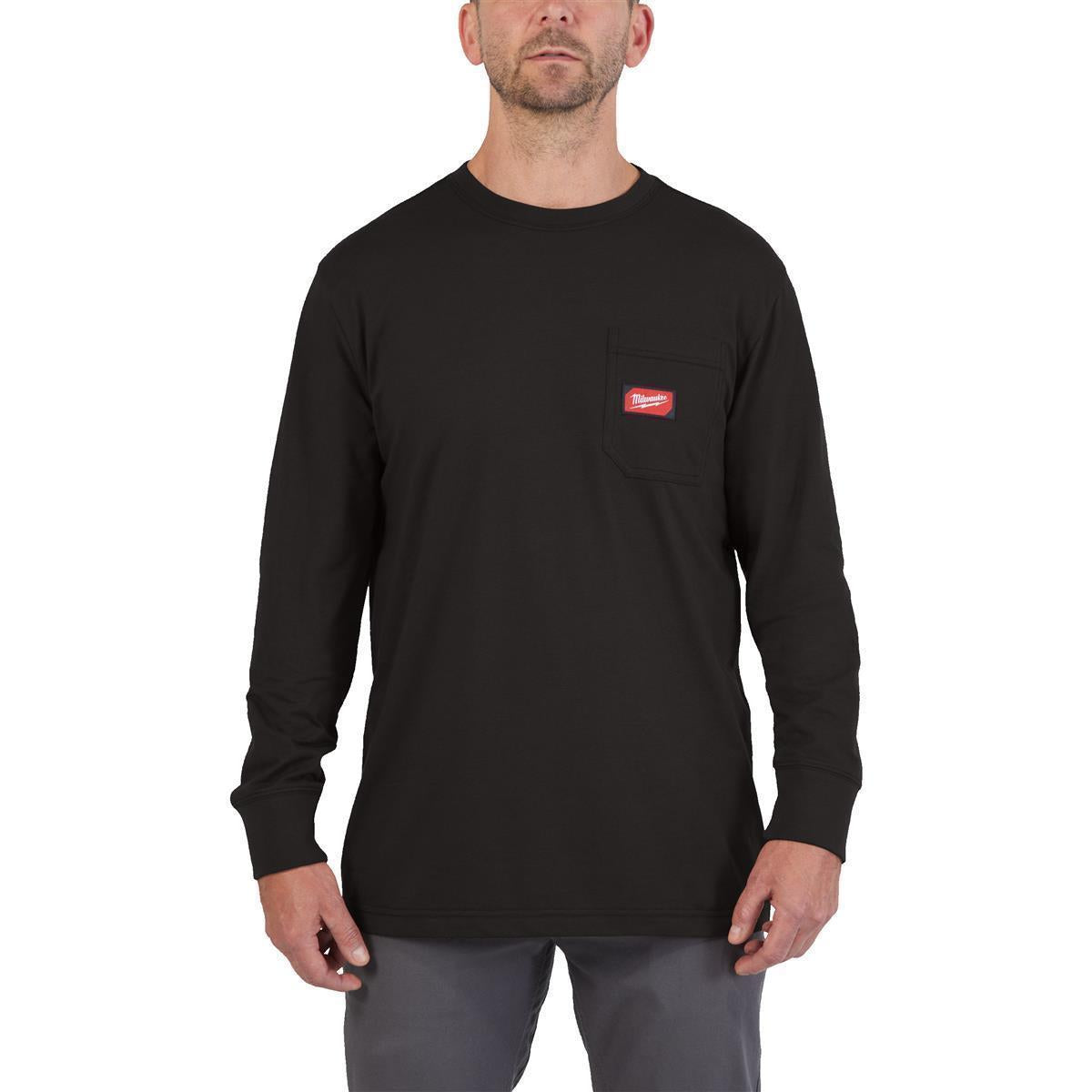 Milwaukee work long-sleeved shirt WTLSBL-XL 4932493036