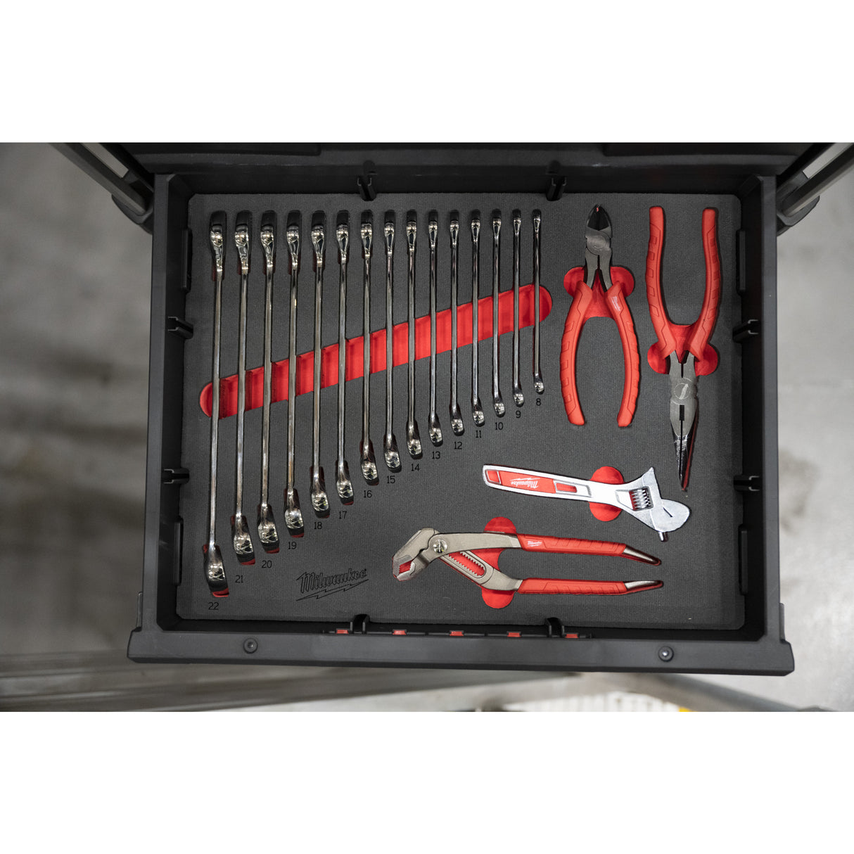 Milwaukee Einlage 4932493339 roteswerkzeug