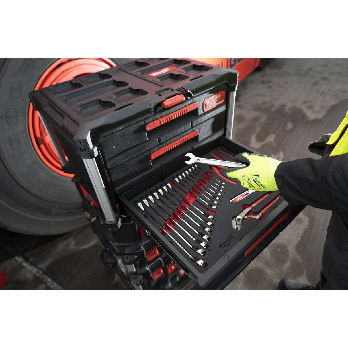 Milwaukee Einlage 4932493339 roteswerkzeug