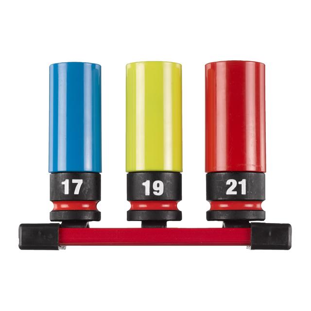 Milwaukee Schlagnüsse Automotive 1/2 Zoll 3tlg. 4932493370