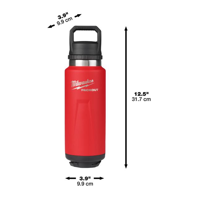 Milwaukee PACKOUT bouteille thermos 1065ml rouge 4932493467