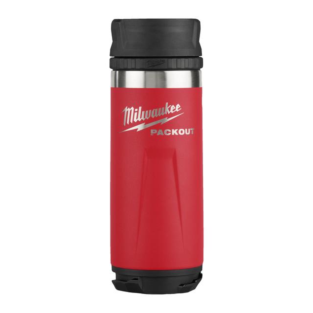 Milwaukee PACKOUT tasse thermos 532ml rouge 4932493473