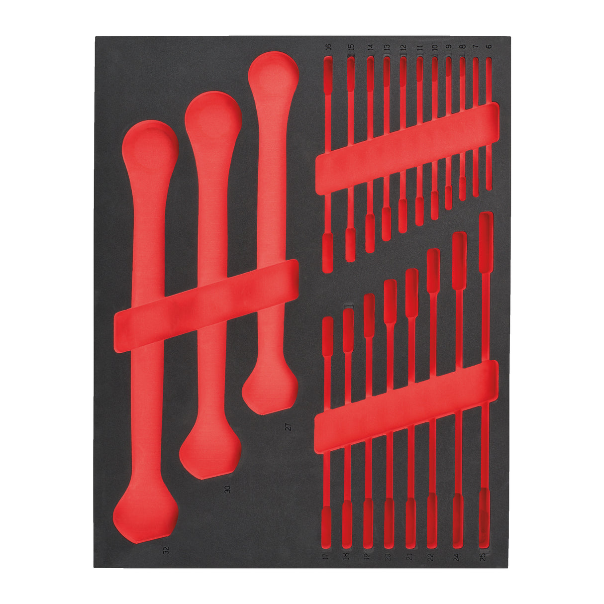 Milwaukee Einlage 4932493677 roteswerkzeug