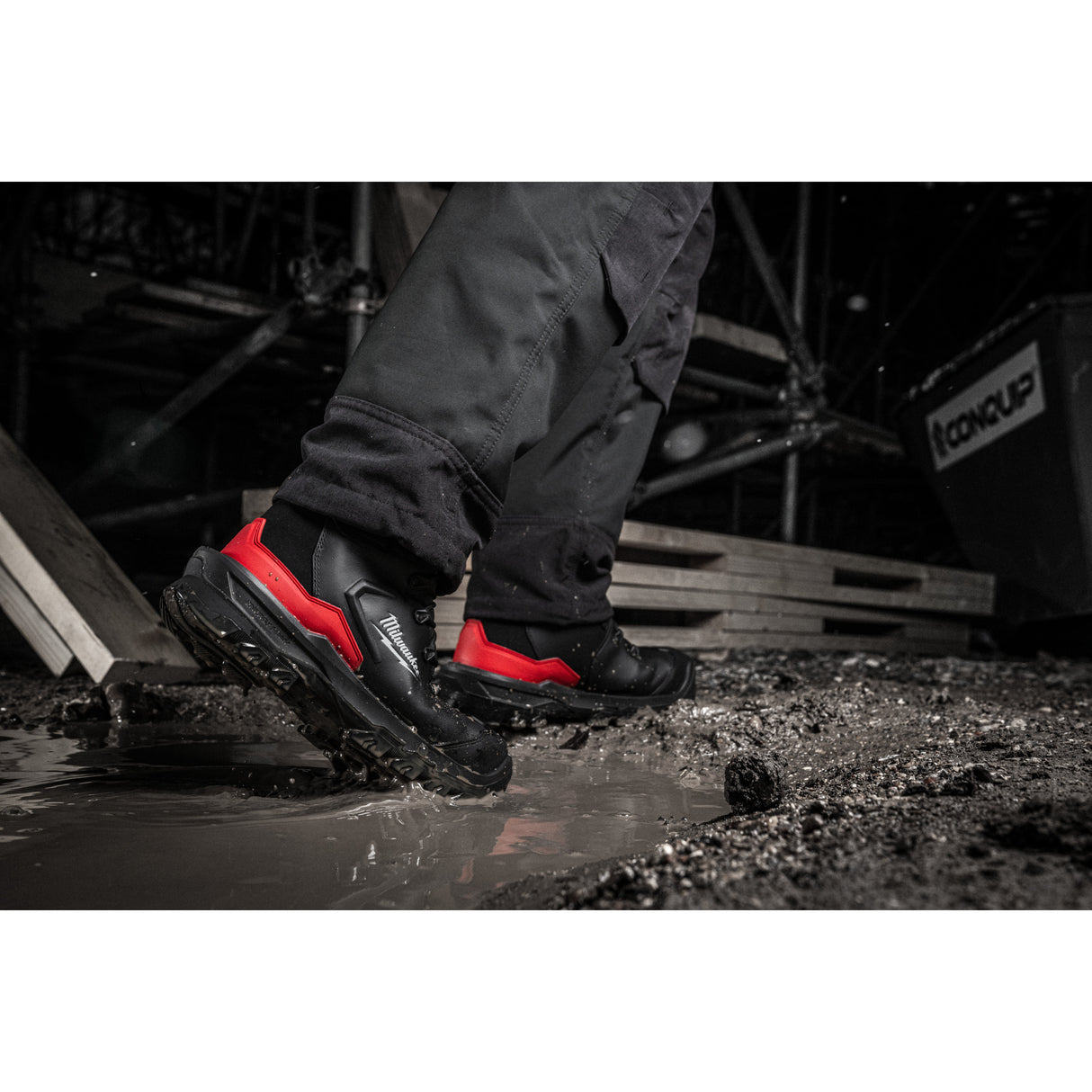 Milwaukee Sicherheits-Schnürstiefel ARMOURTRED S7S hoch Leder schwarz Größe 42 4932493776