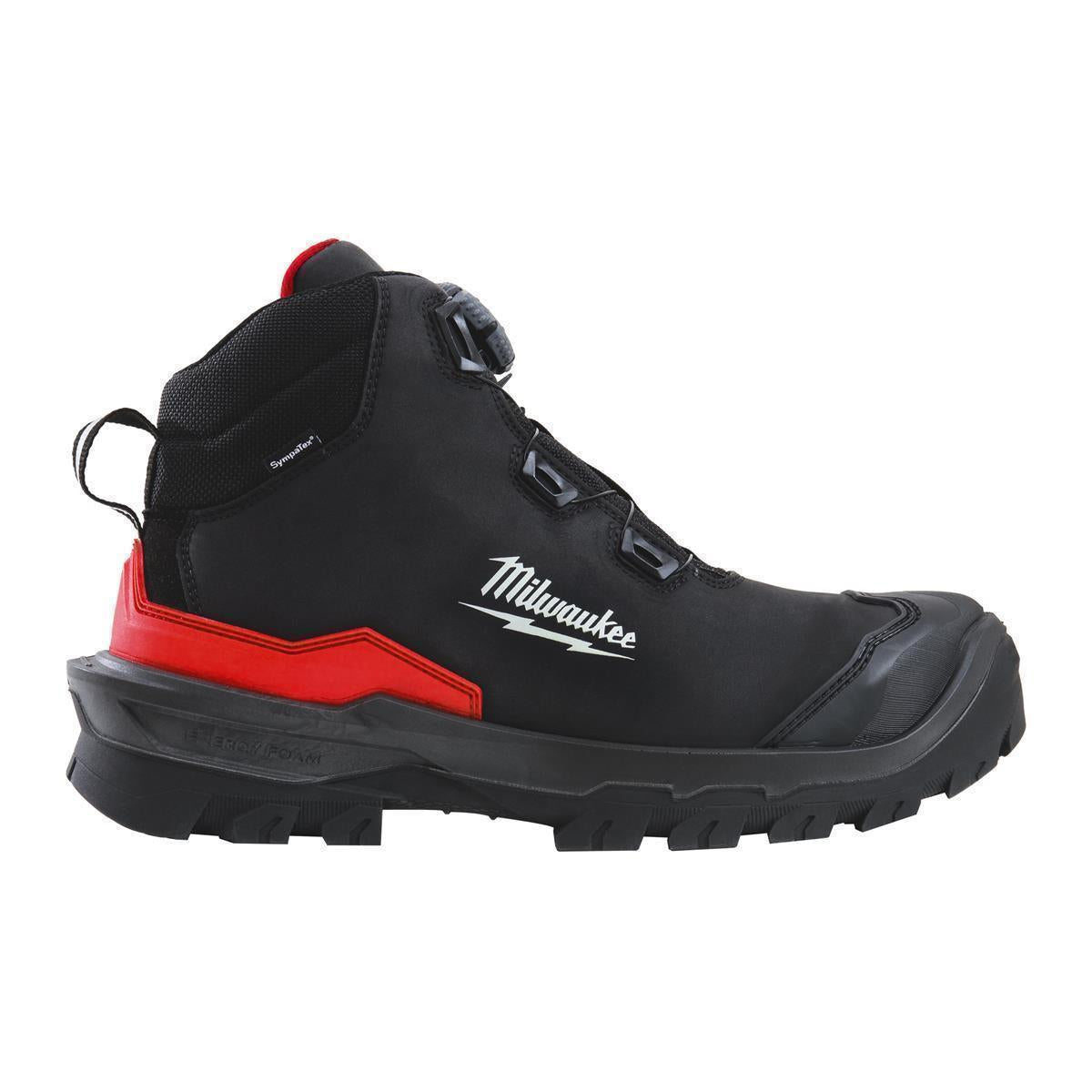 Milwaukee Sicherheits-Schnürstiefel BOA ARMOURTRED S7S Mikrofaser schwarz Größe 39 4932493793