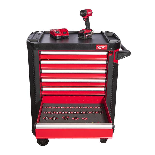 Chariot d'atelier Milwaukee TOOLGUARD équipé 78cm 4932493817
