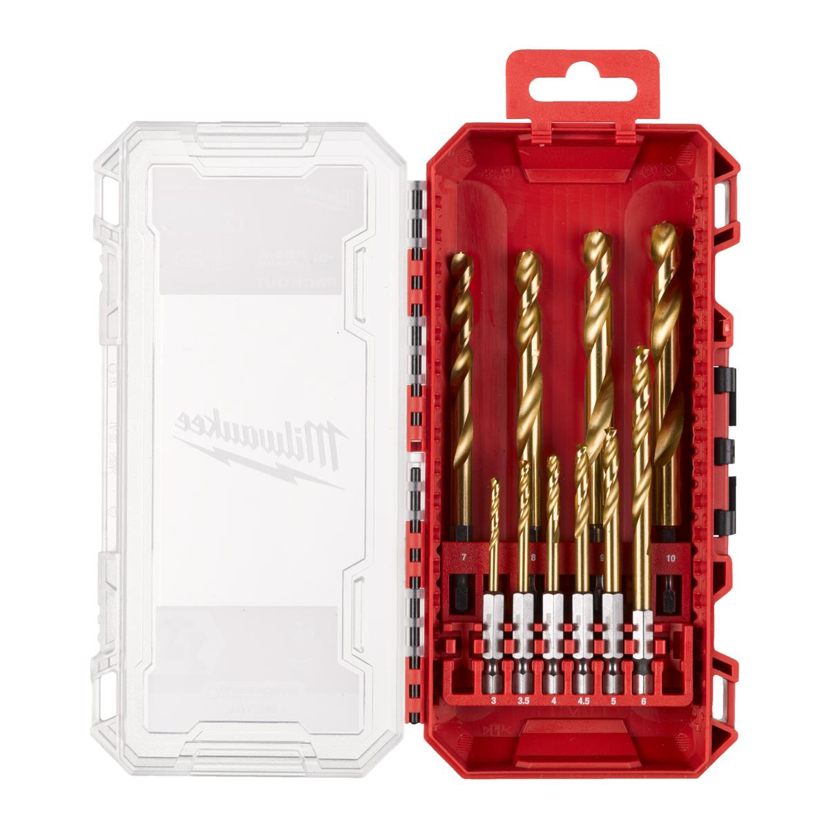 Milwaukee metal drill set HSS-G SHOCKWAVE 4932493865