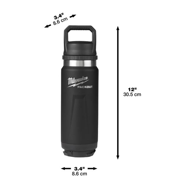 Milwaukee PACKOUT bouteille thermos 532ml noir 4932493992