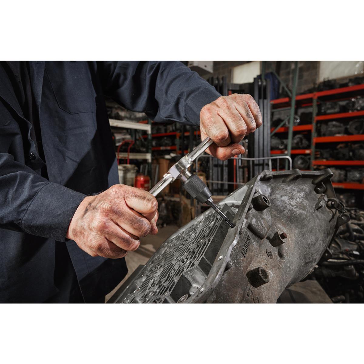 Milwaukee Gewindeschneidsatz Hand-Gewindeschneidsatz 38-tlg. 4932498721