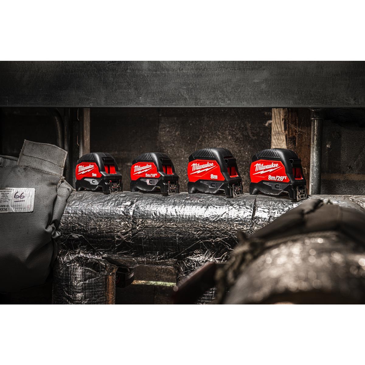 Milwaukee Premium-Bandmaß 5 m, 30mm 4932498768