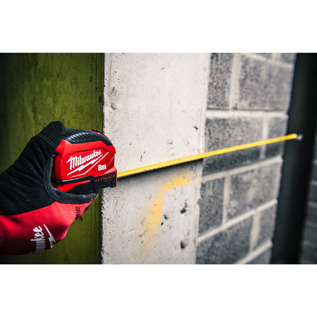 Milwaukee Bandmaß Pro-Compact 8 m Autolock, 25mm 4932498774