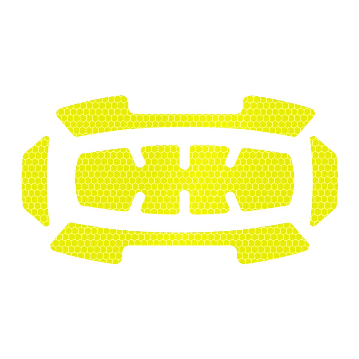 Milwaukee Hi-Vis Aufkleber BOLT Set gelb (5-tlg) 4932499122
