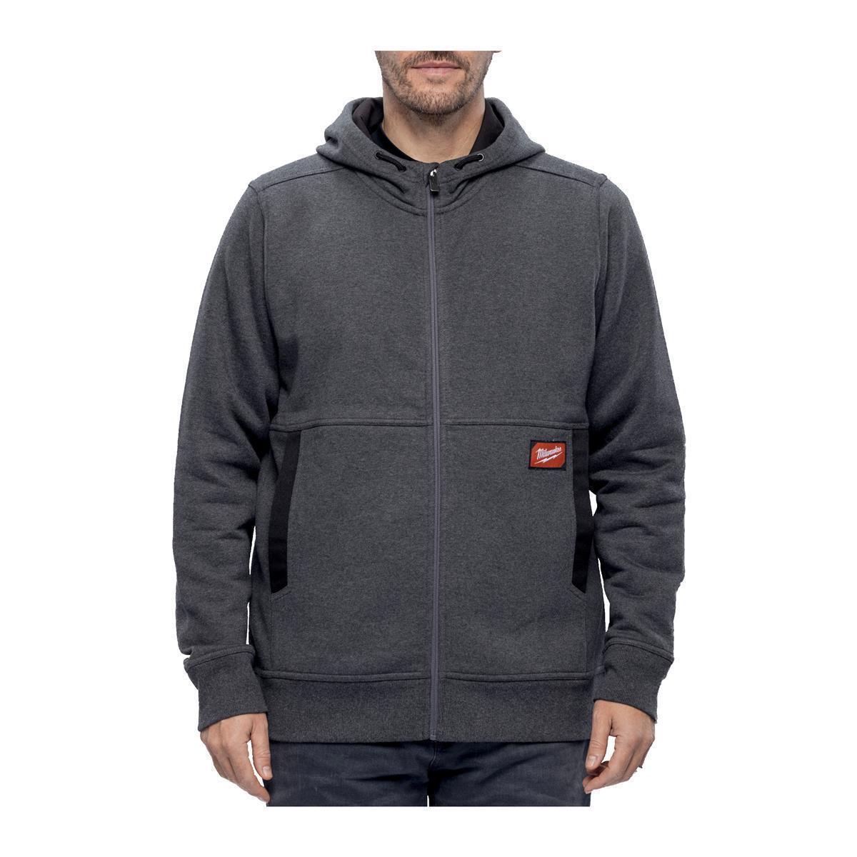 Milwaukee Kapuzenpullover WHZGR Full-Zip grau Größe 2XL 4932499397