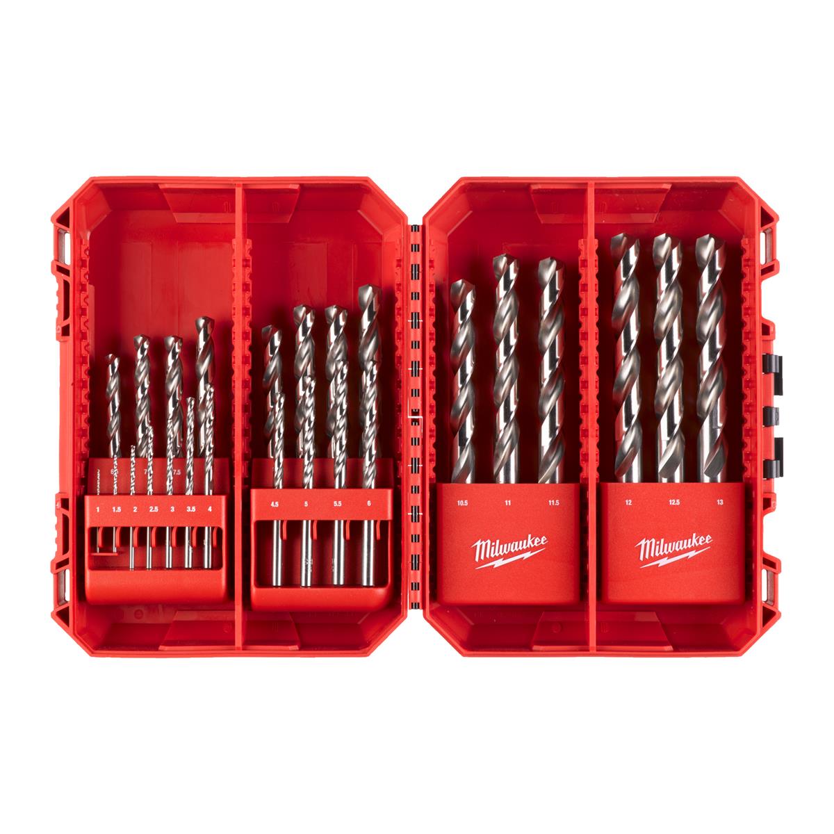 Milwaukee Metallbohrer-Set HSS-G Metallbohrerkass. (25tlg.) TH-WEB 4932499767