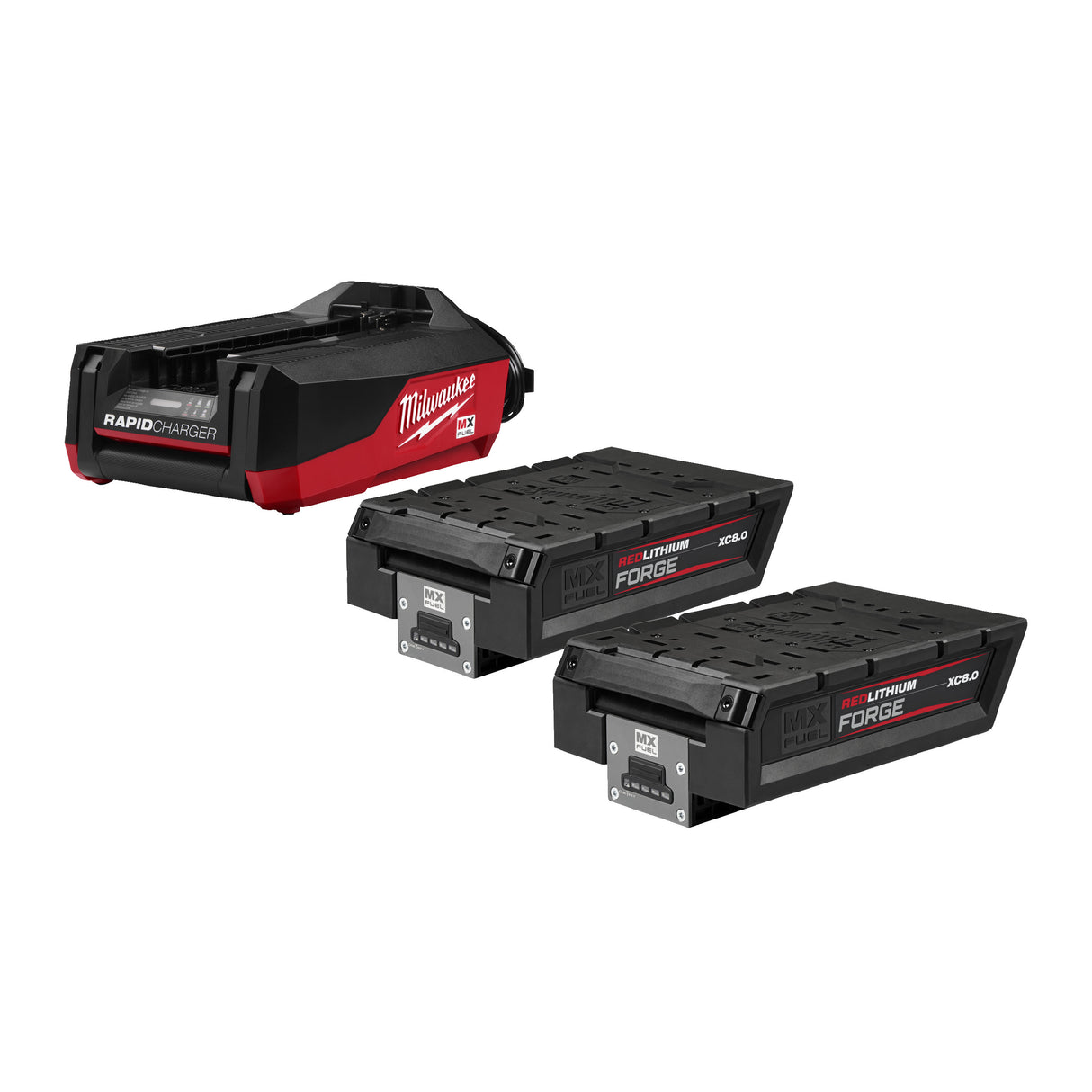 Milwaukee Akku-Basisset MXFFORGENRG-802FC FORGE NRG Kit IN2 4932500037