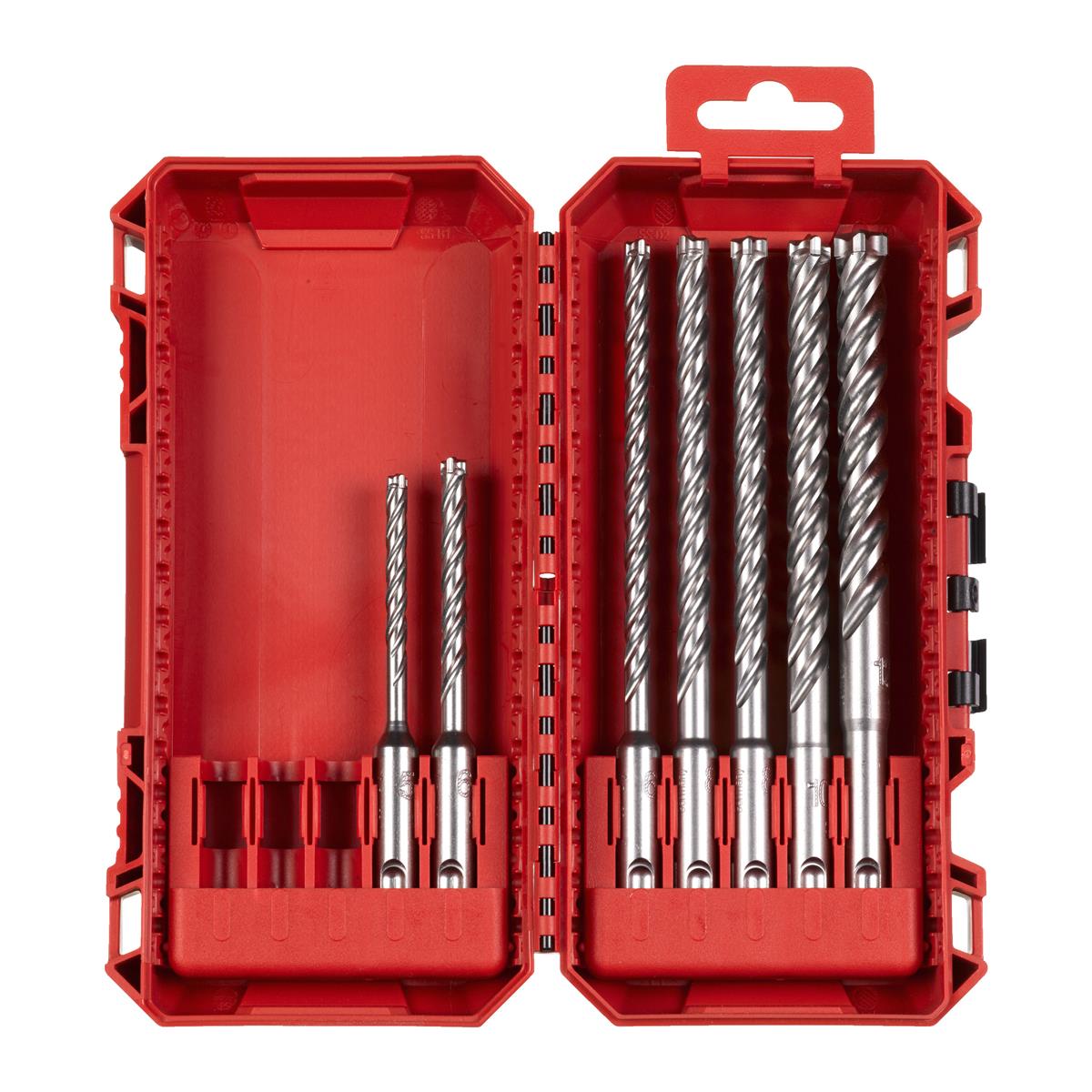 Milwaukee Hammerbohrer-Set Hammerbohrerkassette MX4 (7-tlg) 4932500060
