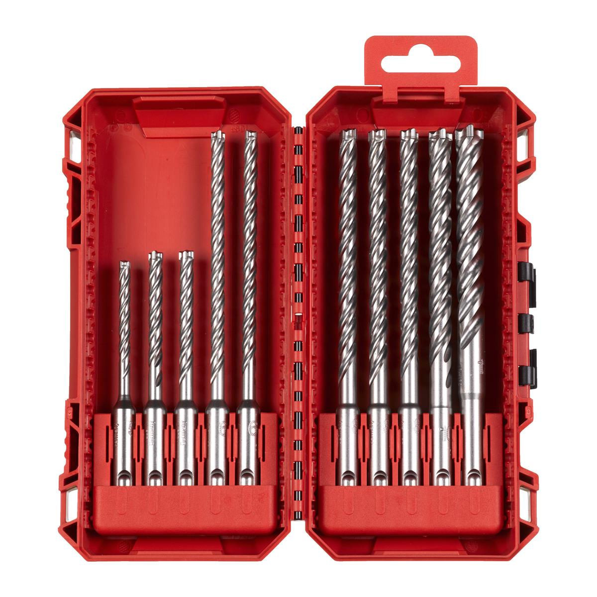 Milwaukee Hammerbohrer-Set Hammerbohrerkassette MX4 (10-tlg) 6set 4932500062