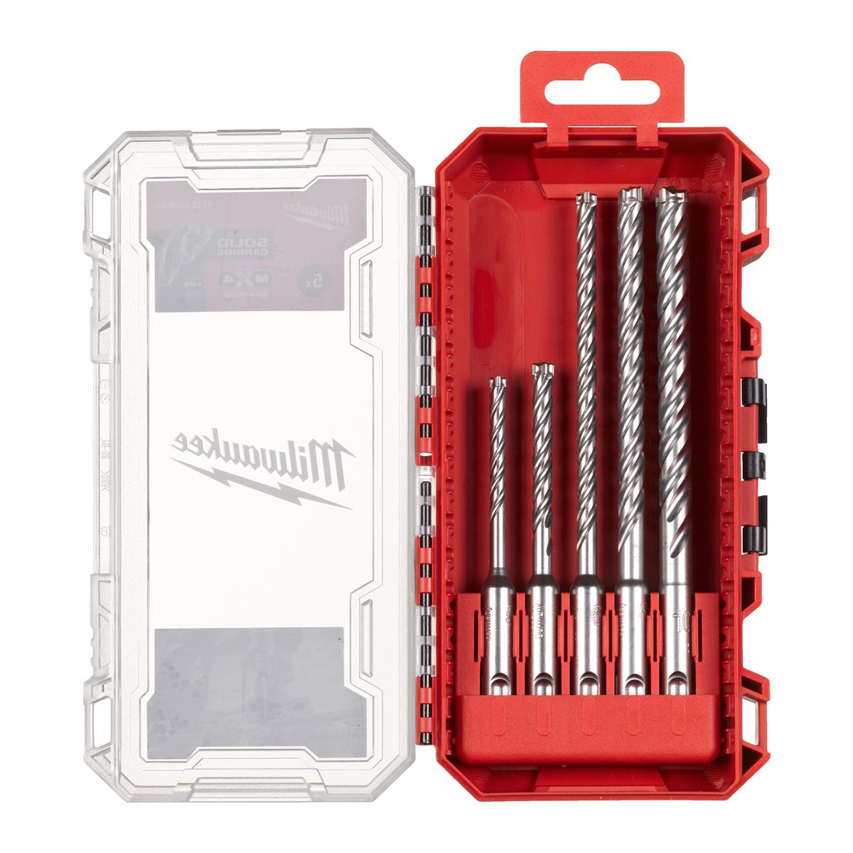 Milwaukee Hammerbohrer-Set Hammerbohrer Set SDS+ MX4 (5-tlg) 4932500063