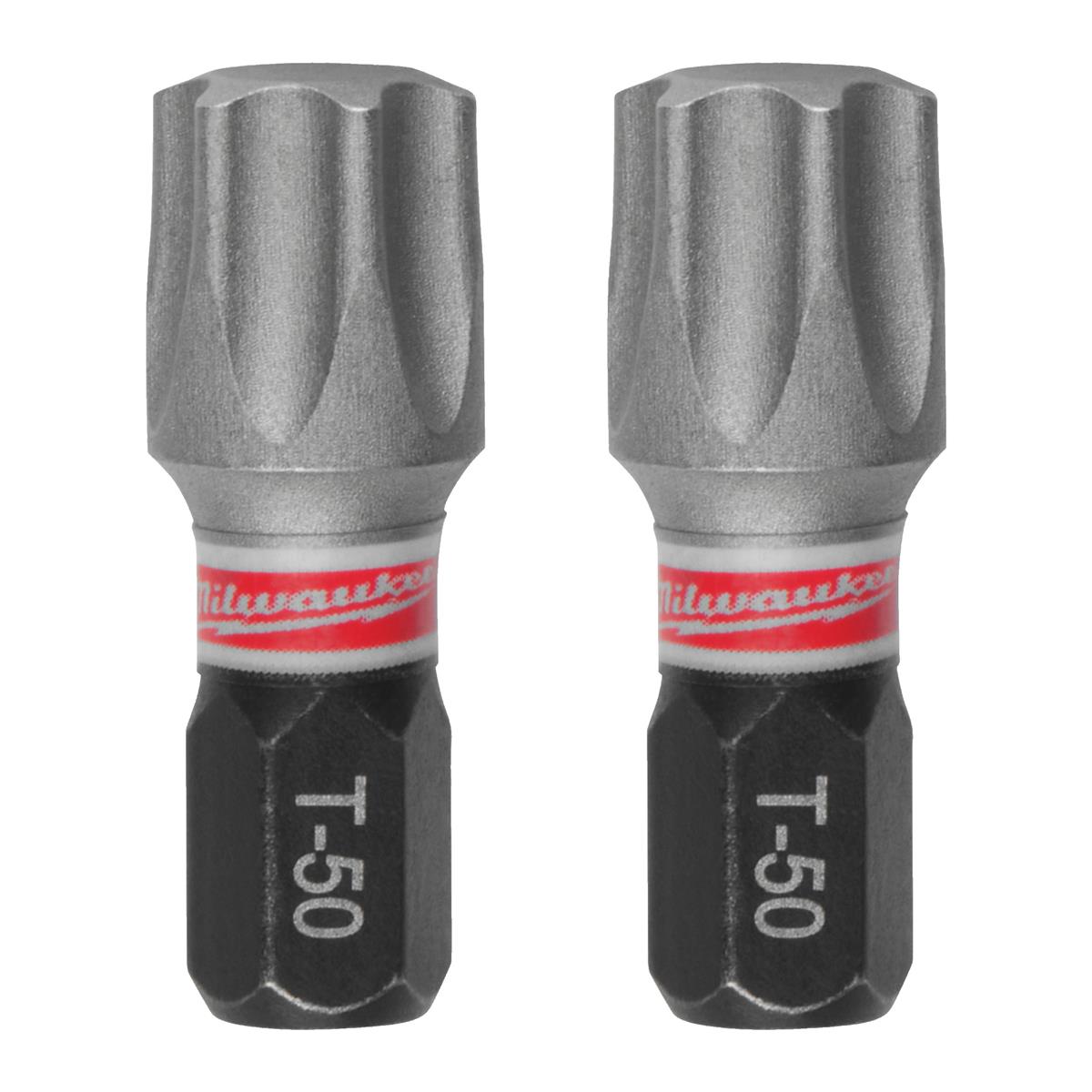 Milwaukee Schrauberbit Torx Bit TX50 25mm SHOCKWAVE (3) XXX 4932500368