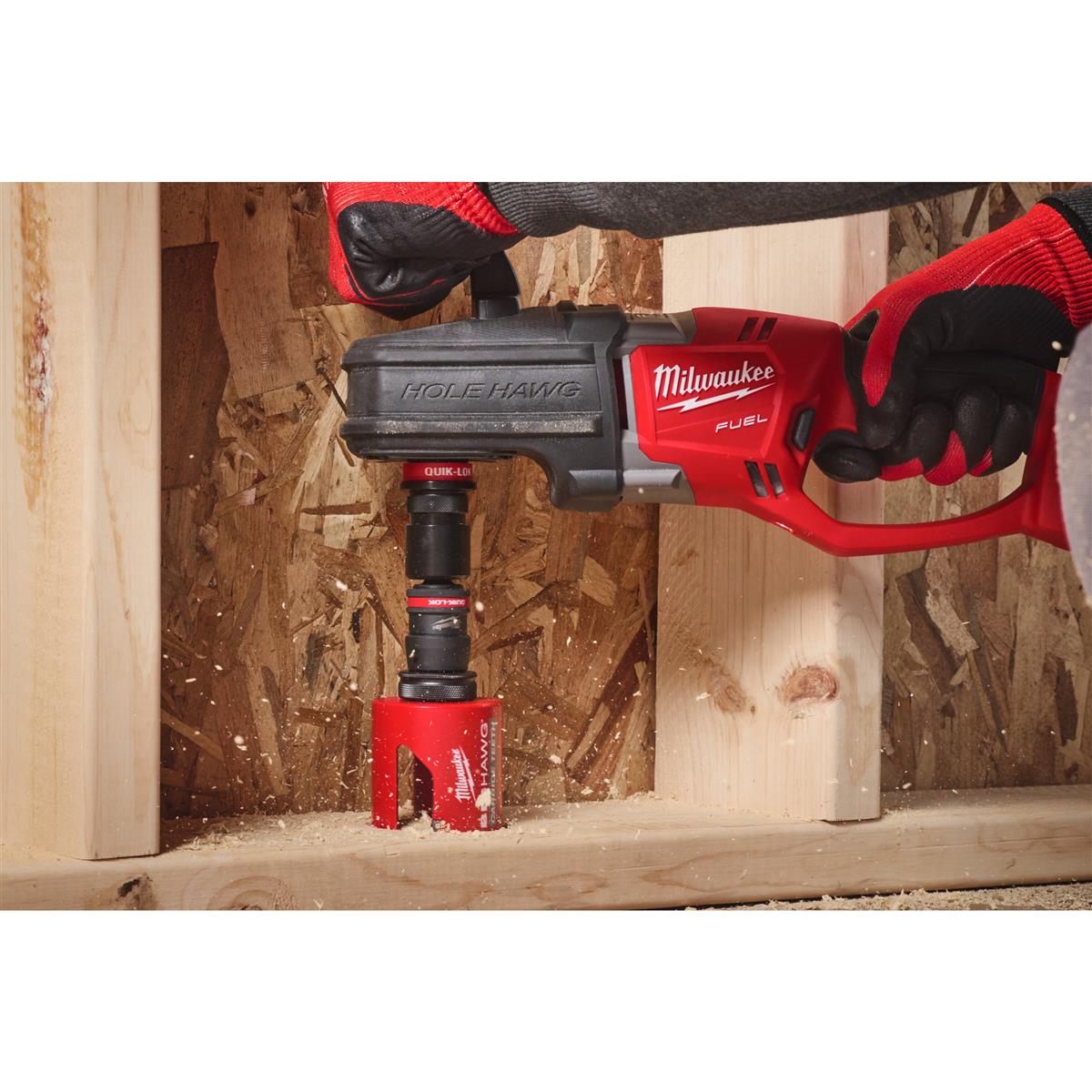 Milwaukee 14–210 mm Aufsteckhalter notwendig QUIK-LOK 9,5 4932500548