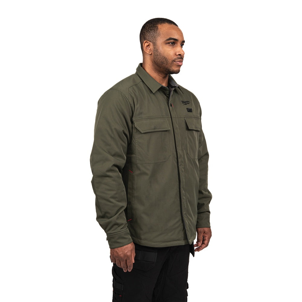 Milwaukee Akku-Heiz-Hemdjacke Grün Größe M 4932500687
