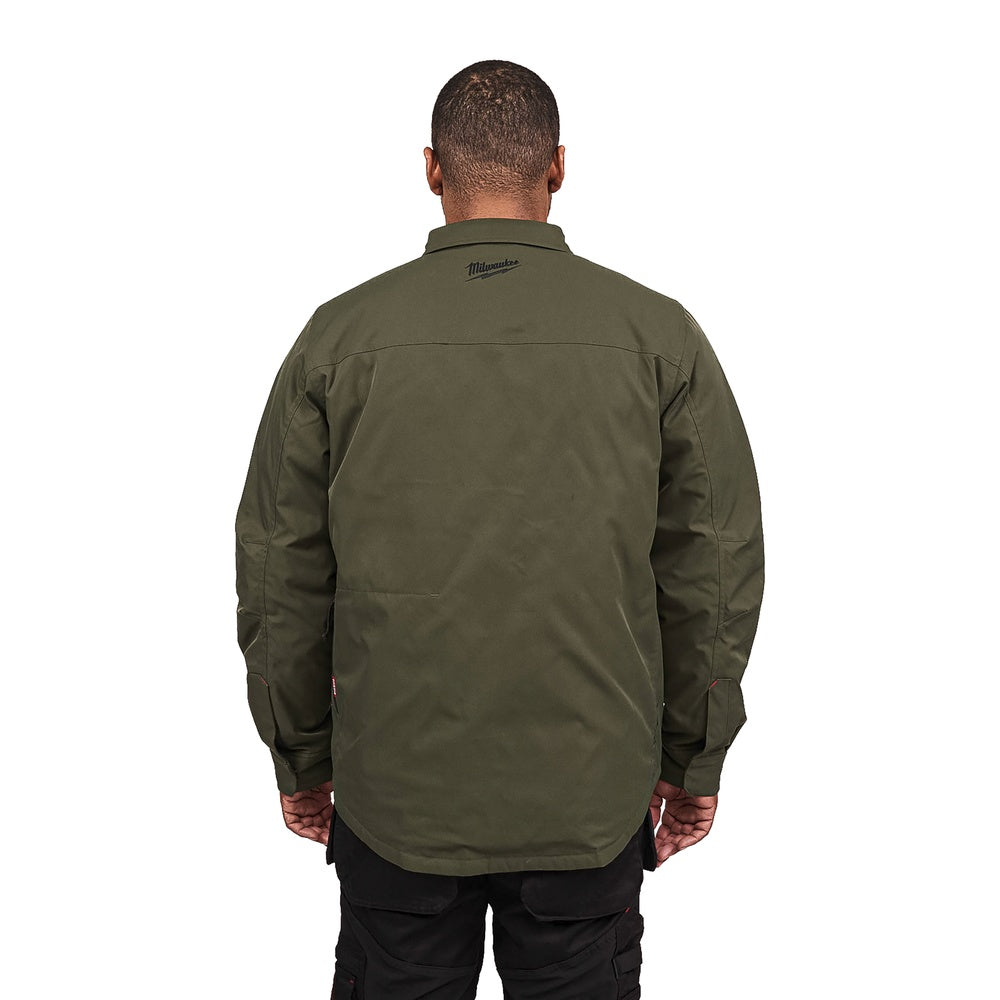 Milwaukee Akku-Heiz-Hemdjacke Grün Größe M 4932500687
