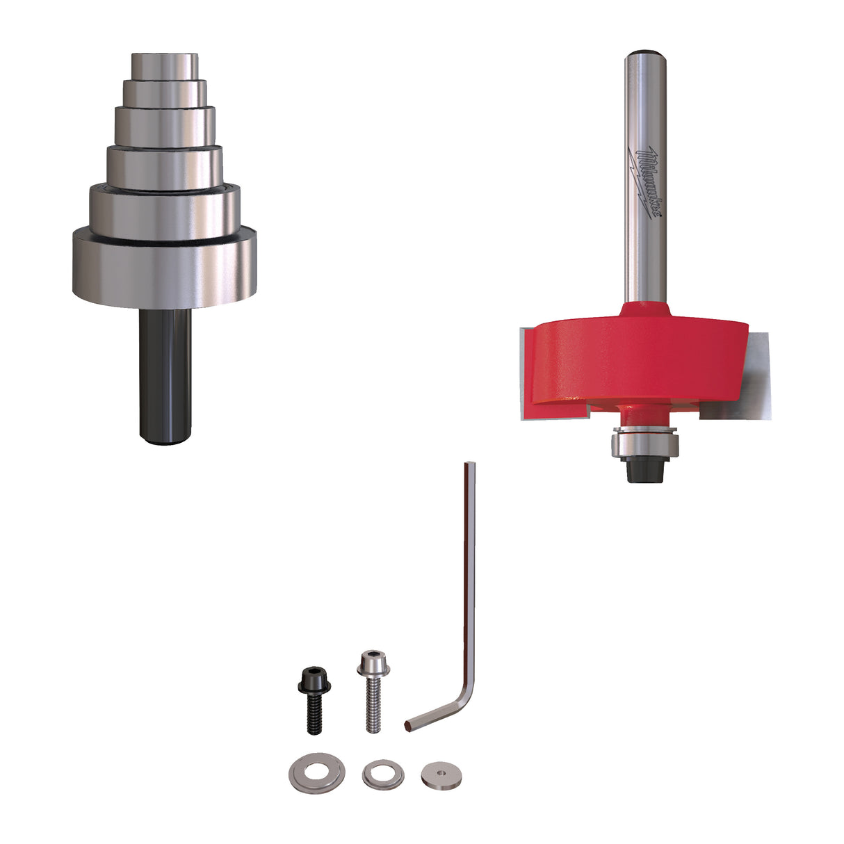 Milwaukee Vario-Falzfräser 1/4 Zoll 1/4" 34,9 x 0-12,7 mm 4932500998