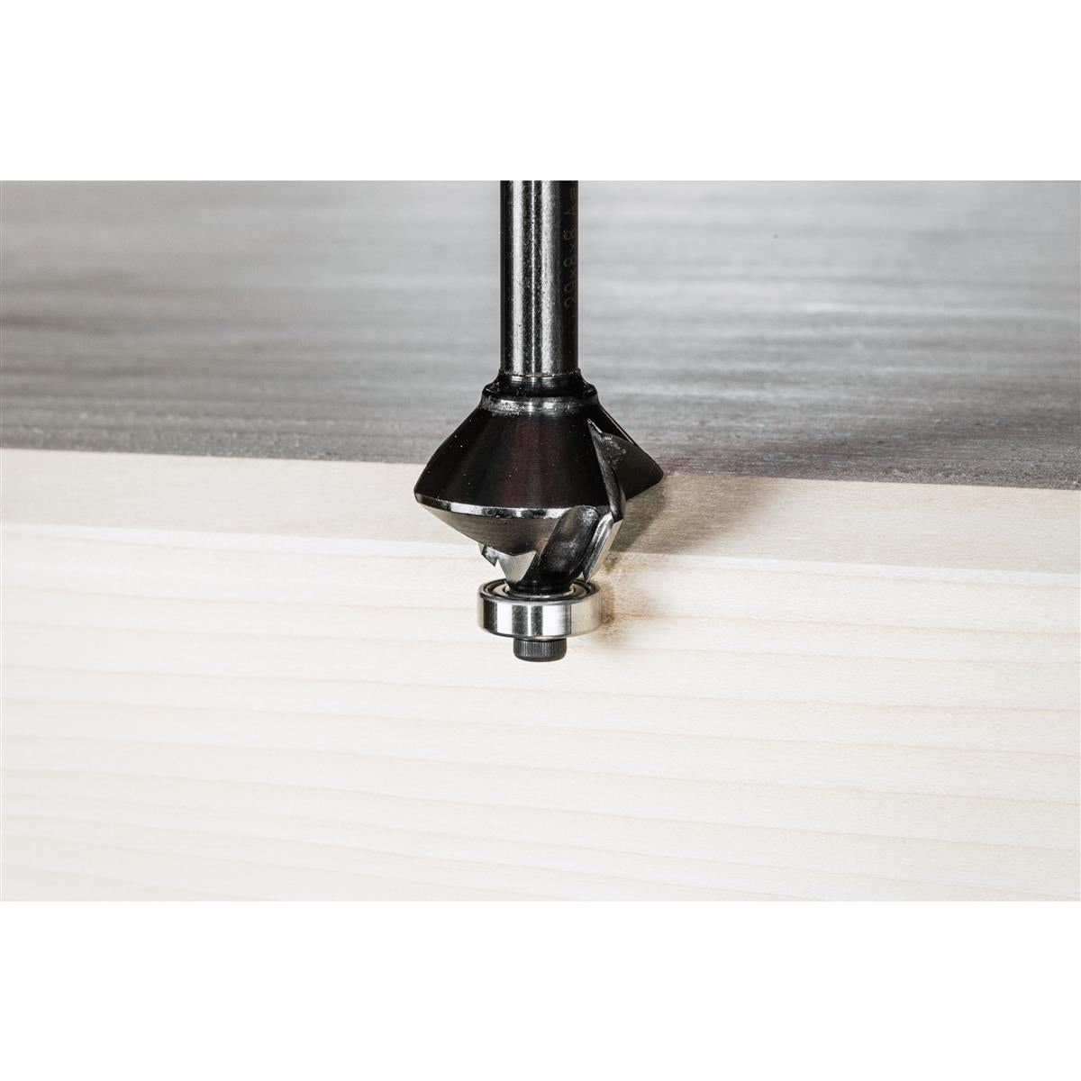 Milwaukee Wendeplatten-Fasenfräser 8 mm Wende-Fasenfräser 29 x 60 4932501008