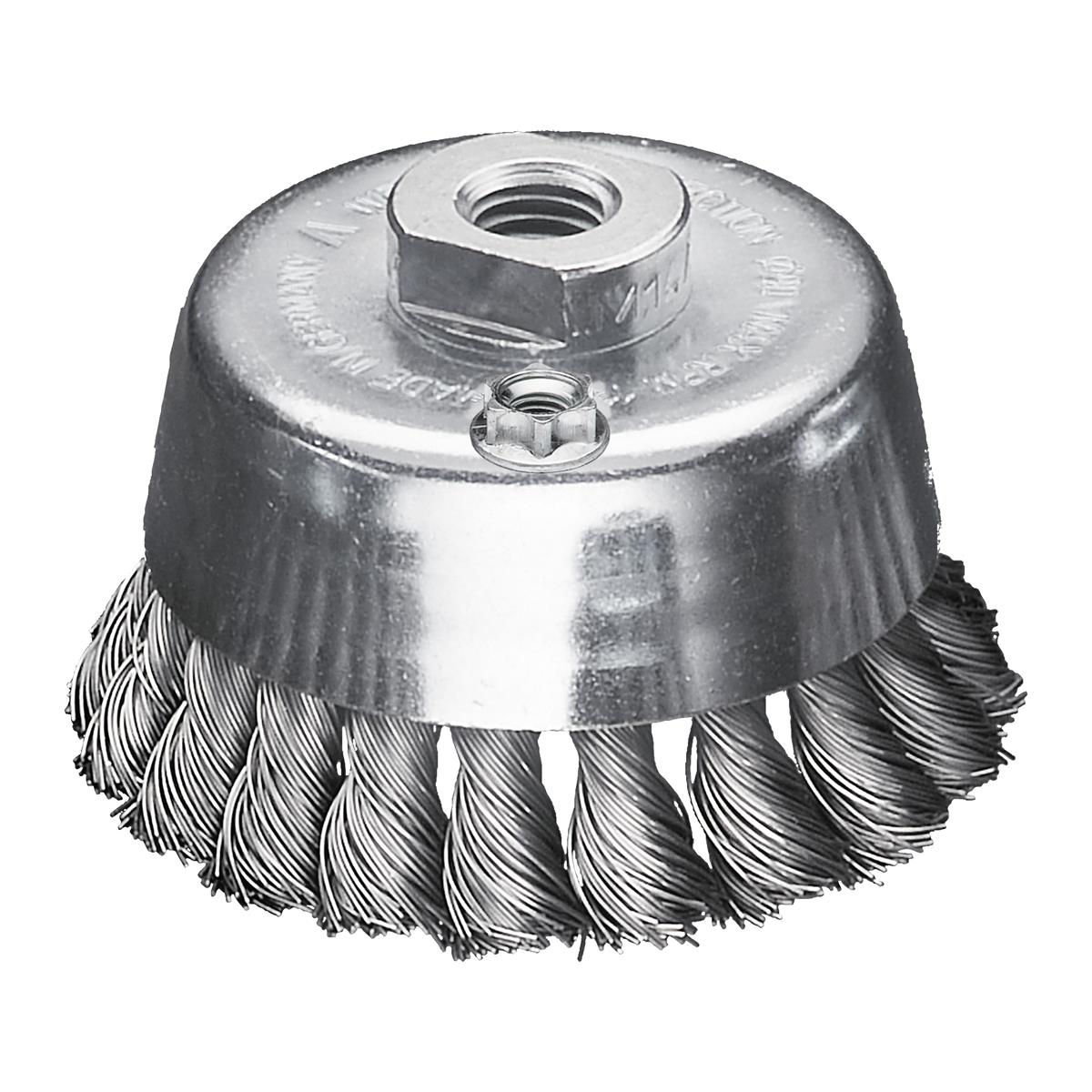 Milwaukee Topfbürste gezopft M14 gez. 90x20x0,5mm 4932501737
