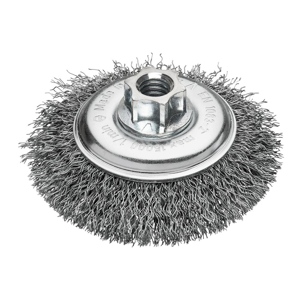 Milwaukee Kegelbürste gewellt M14 gez. 100x10x0,35mm 4932501748