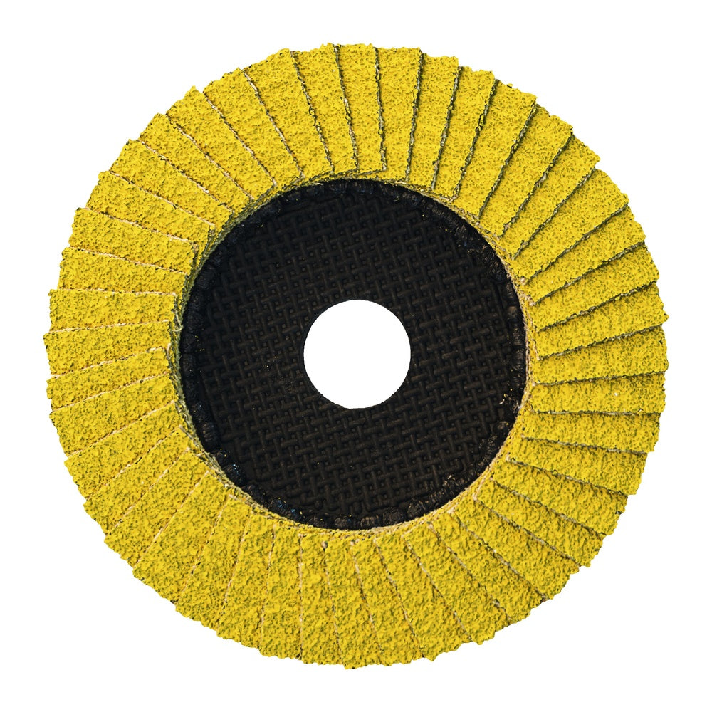 Milwaukee Fächerschleifscheibe CERA TURBO SLC50 Ø 125 mm Korn 40 / 60 SLC50, 5 Grad gewölbt 4932502177