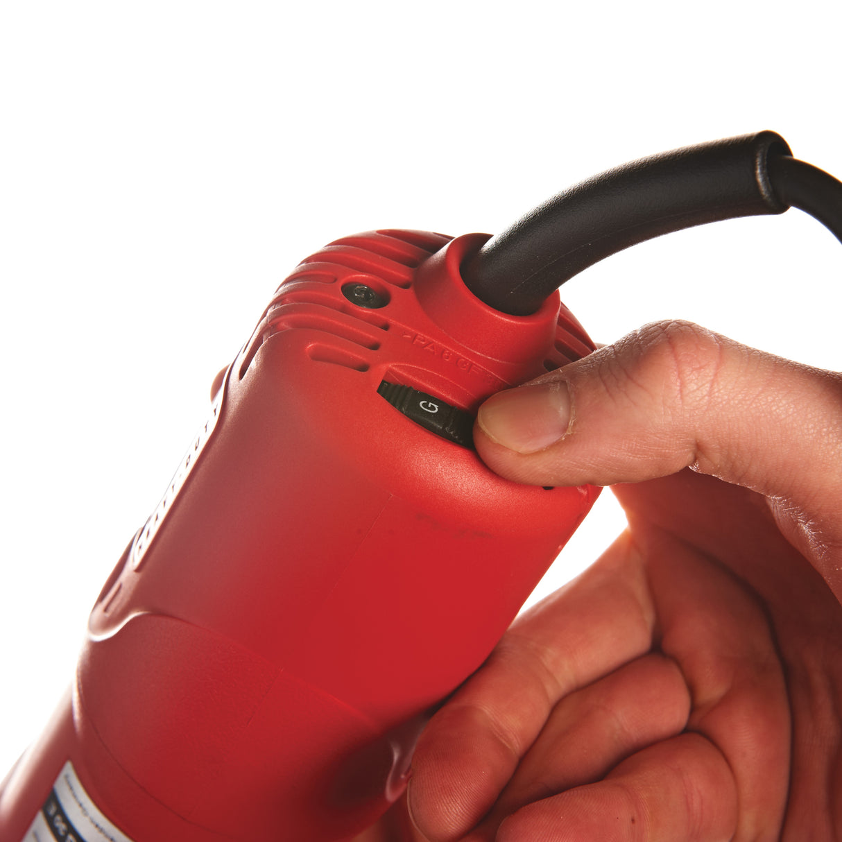 Milwaukee Geradschleifer DG30E 4933385100 roteswerkzeug