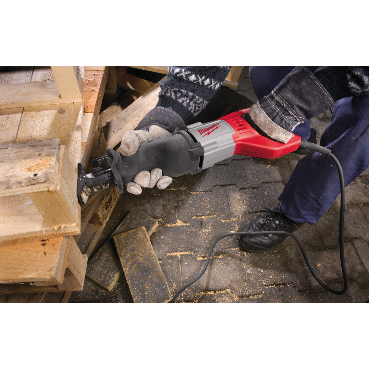 Milwaukee Säbelsäge SSD1100X 4933416710 roteswerkzeug