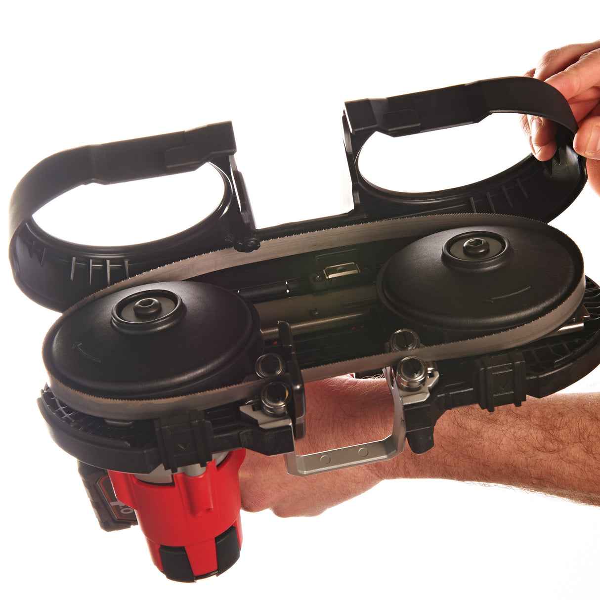 Milwaukee Akku-Bandsäge M12BS-0 4933431310 roteswerkzeug