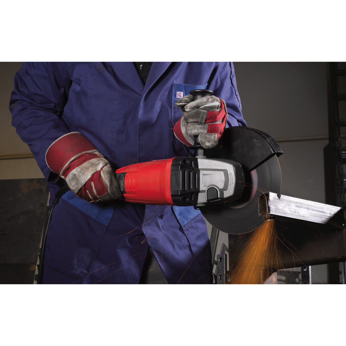 Milwaukee Winkelschleifer AG22-180/DMS 4933431830 roteswerkzeug