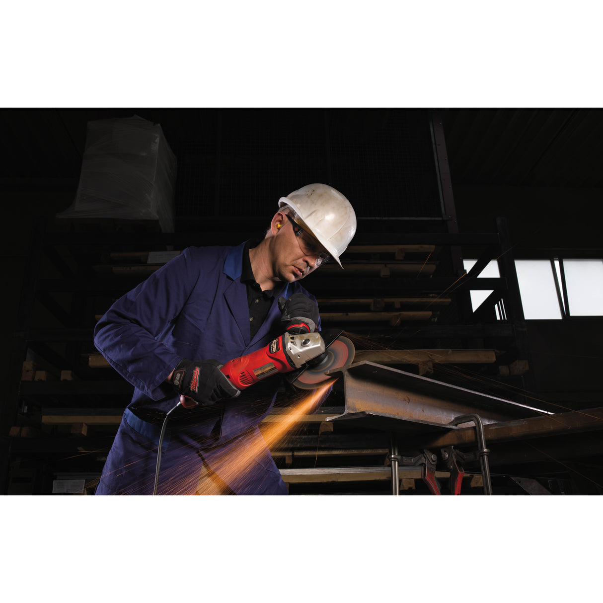 Milwaukee Winkelschleifer AGV17-180XC ProTector 4933432270 roteswerkzeug