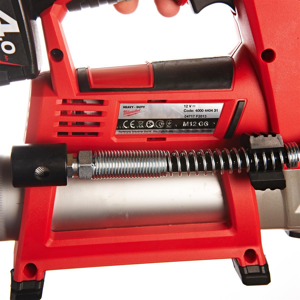 Pistolet graisseur sans fil Milwaukee M12GG-0 4933440435