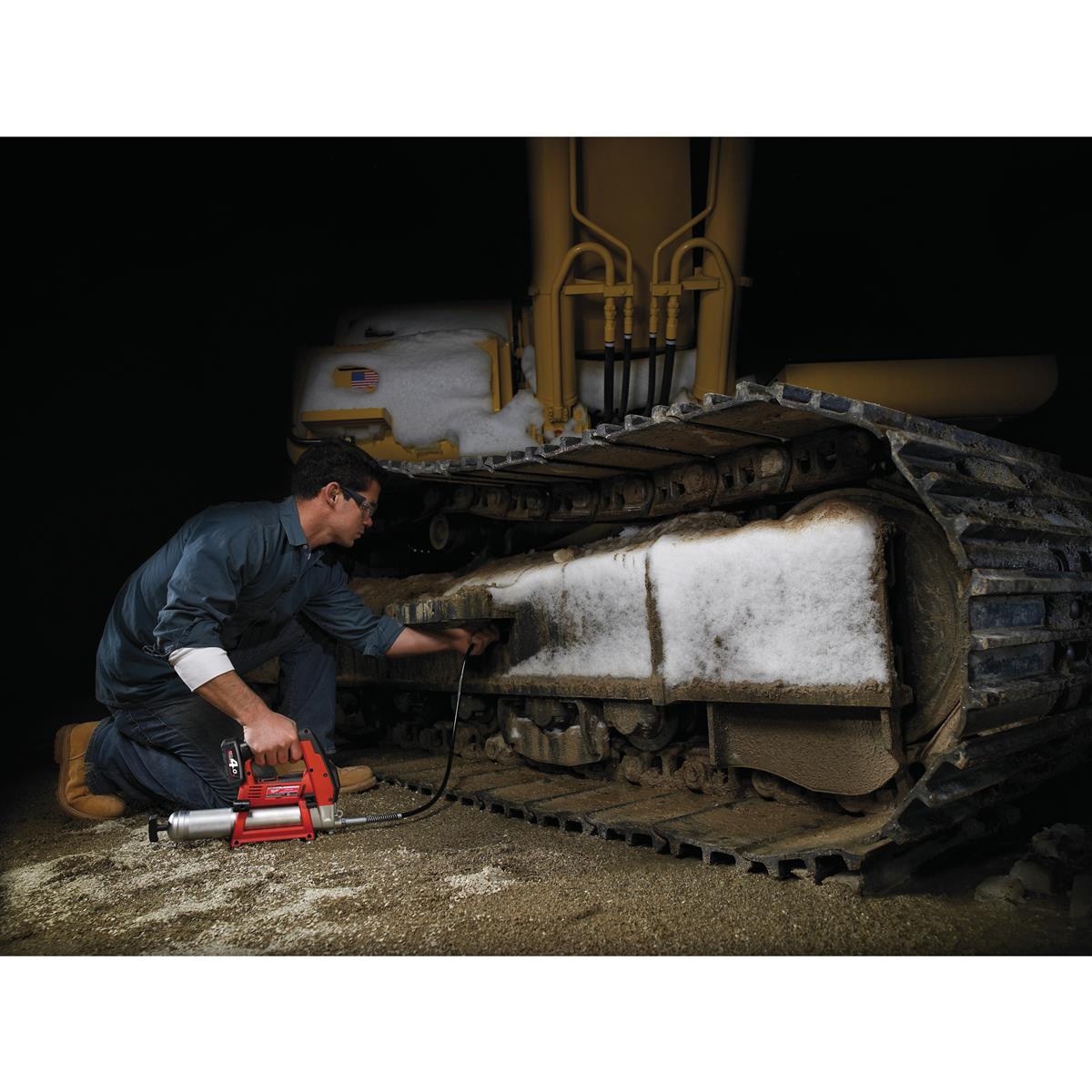 Pistolet graisseur sans fil Milwaukee M12GG-401B 4933441675
