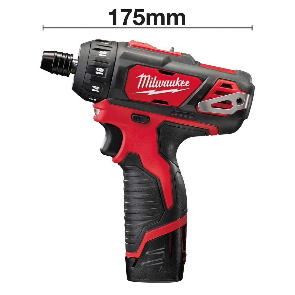 Milwaukee cordless drill/driver M12BD-202C 4933441900