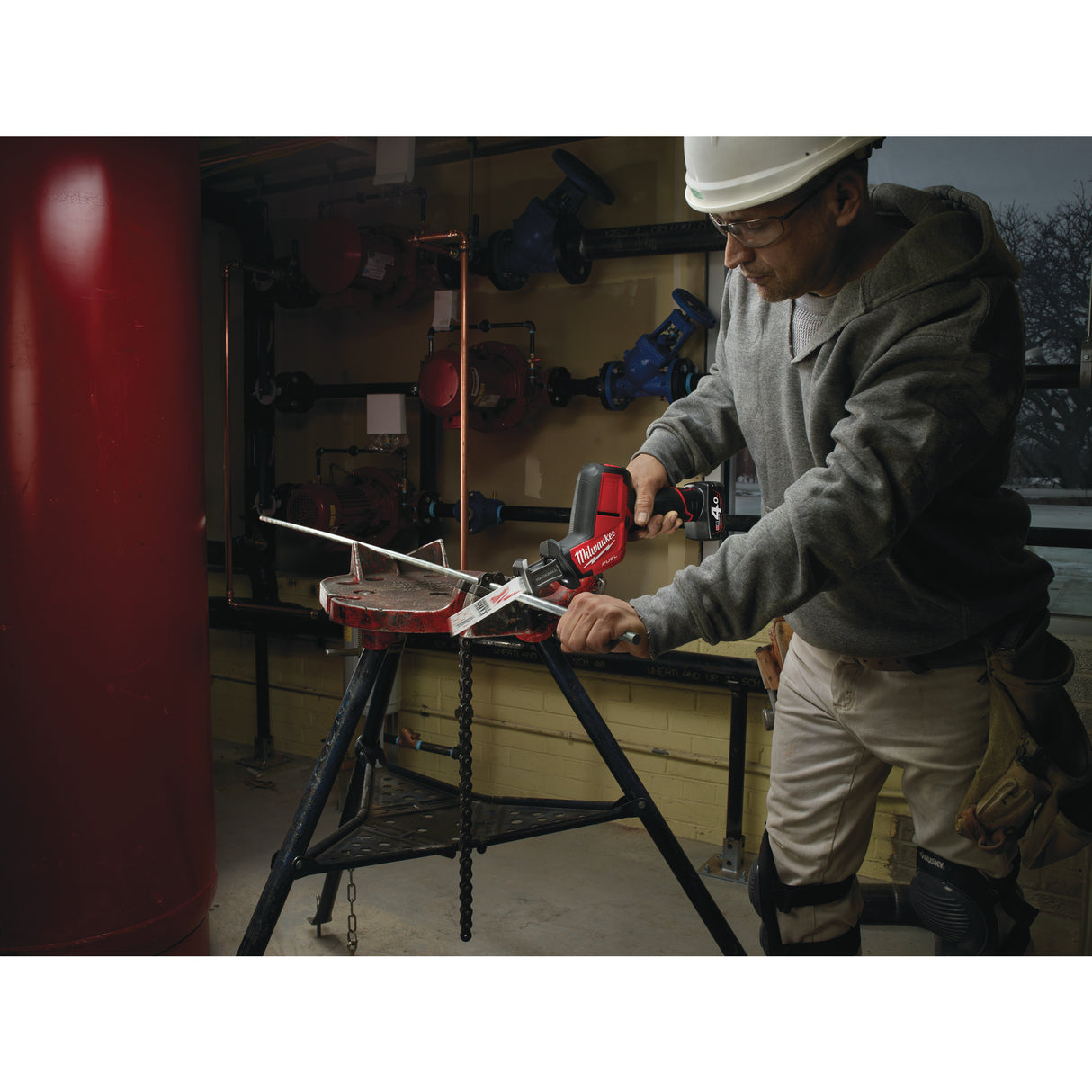 Milwaukee Akku-Säbelsäge M12CHZ-0 4933446960 roteswerkzeug