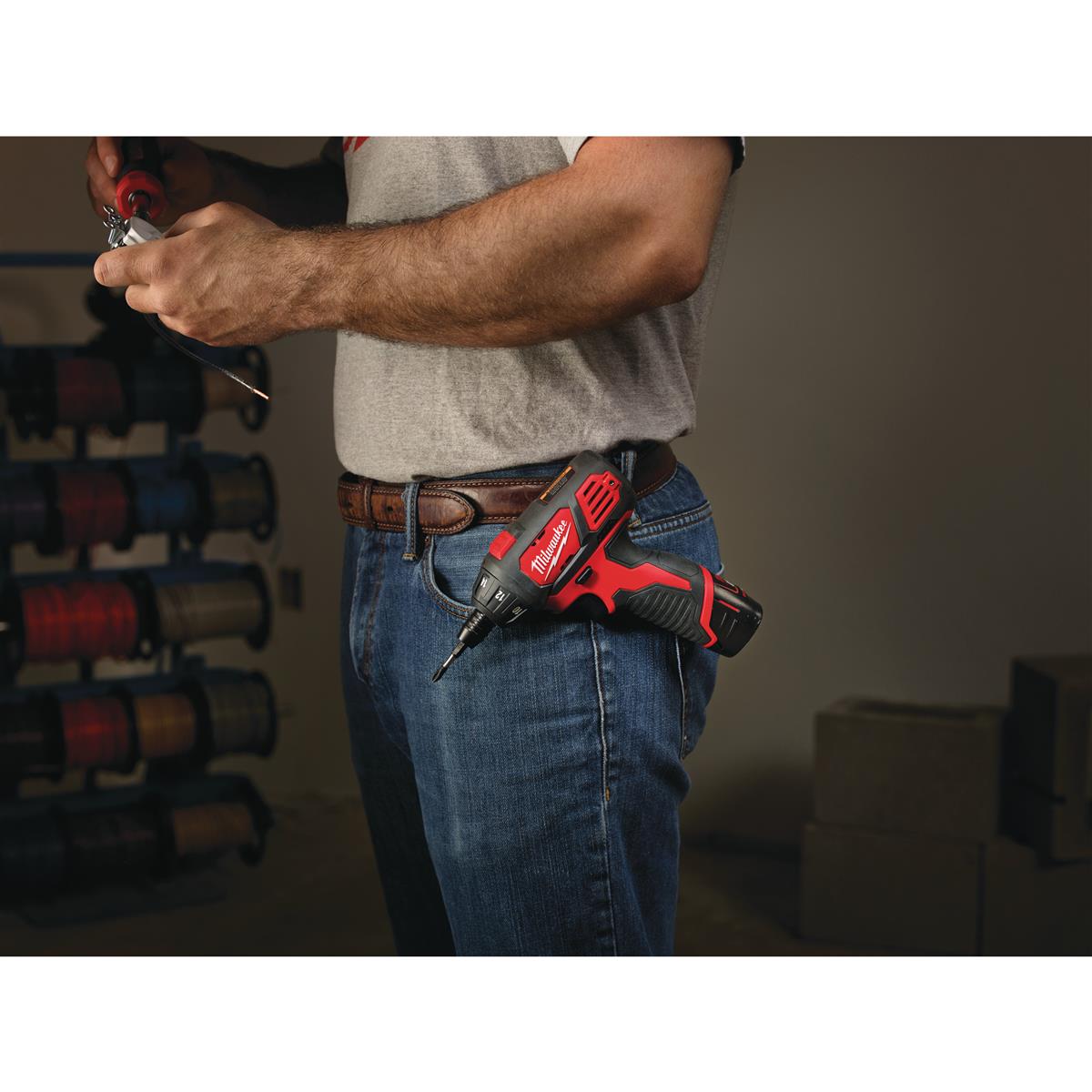 Milwaukee cordless drill/driver M12BSD-0 4933447135
