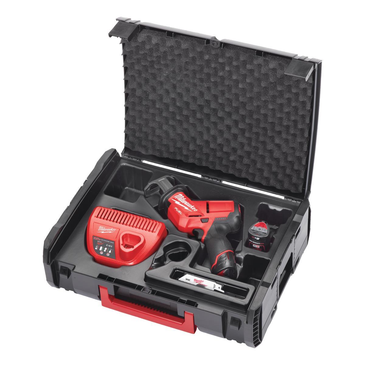 Milwaukee Akku-Säbelsäge M12CHZ-202X AKKU-SAEBELSAEGE IN2 4933500573