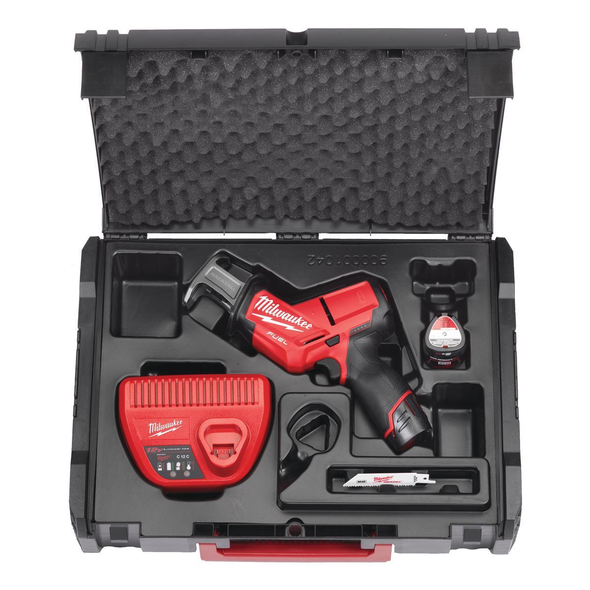 Milwaukee Akku-Säbelsäge M12CHZ-202X AKKU-SAEBELSAEGE IN2 4933500573