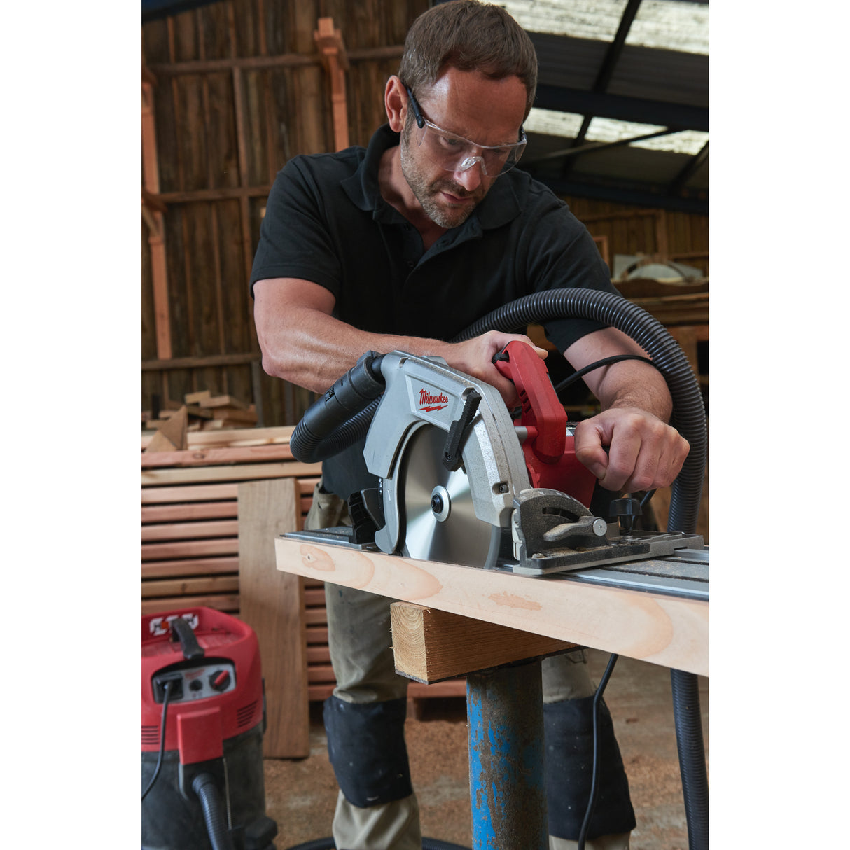 Milwaukee Kreissäge CS85CBE 4933451116 roteswerkzeug